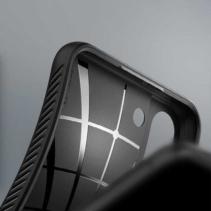 Spigen Liquid Air – dėklas, skirtas „Samsung Galaxy S22“ (juodas)