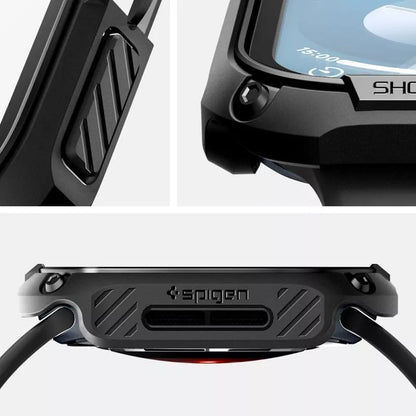 Spigen Tough Armor – dėklas skirtas Apple Watch 10 46 mm (Juodas)