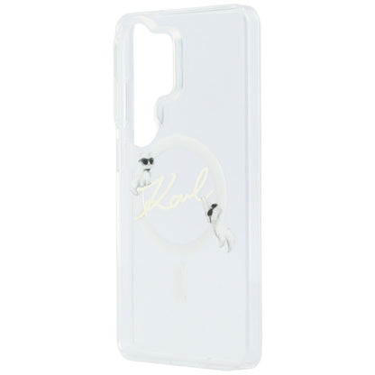 Karl Lagerfeld IML KC Script MagSafe - Samsung Galaxy S26 Ultra dėklas (Skaidrus)