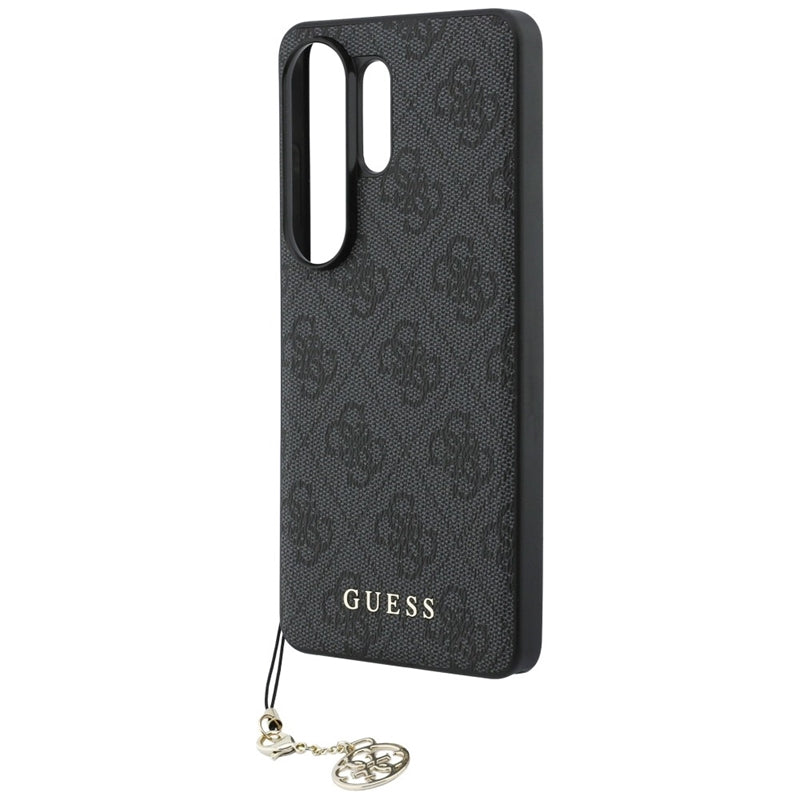 Guess 4G Classic Logo Charm MagSafe dėklas - Samsung Galaxy S26 Ultra (Juodas)