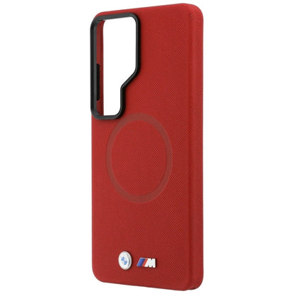 BMW M Metal Logo MagSafe - Samsung Galaxy S26 Ultra dėklas (Raudonas)