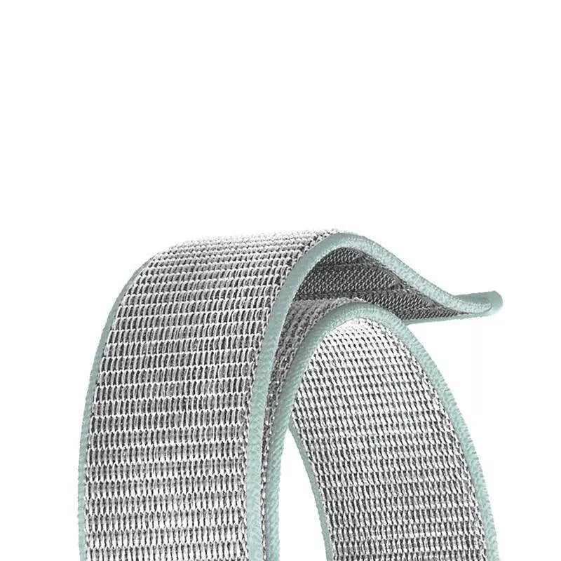 Crong Nylon – sportinis dirželis skirtas Apple Watch 38/40/41/42 mm (Pastelinis pilkas)