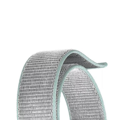 Crong Nylon – sportinis dirželis skirtas Apple Watch 38/40/41/42 mm (Pastelinis pilkas)