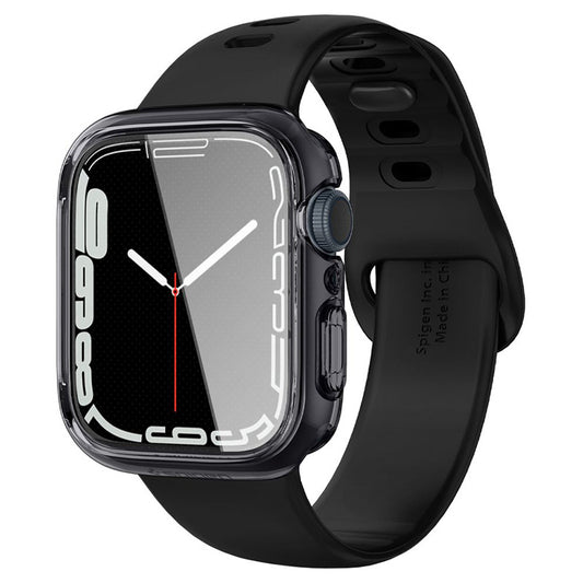 Spigen Ultra Hybrid – dėklas, skirtas „Apple Watch 7/8/9 41 mm“ (skaidrus)