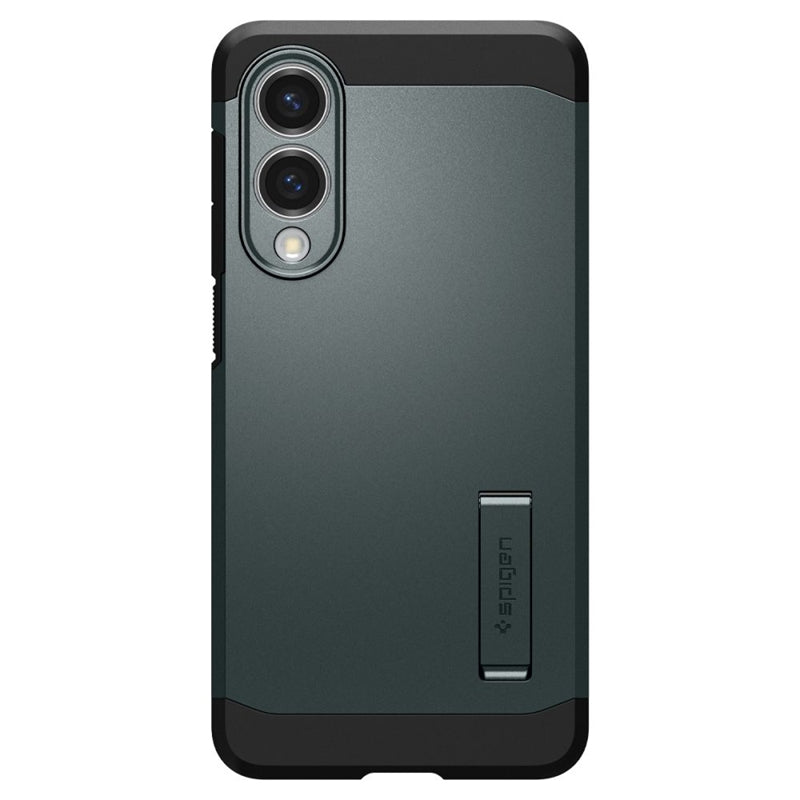 Spigen Tough Armor MagSafe – dėklas, skirtas Samsung Galaxy S25 Edge (Abyss Green)