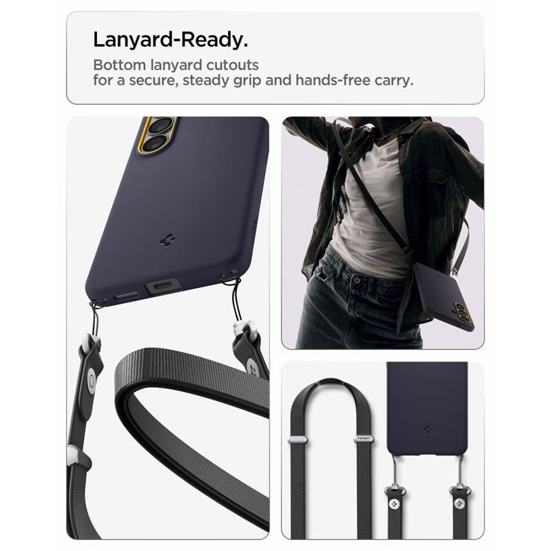Spigen Nano Pop Mag MagSafe dėklas Samsung Galaxy S26 (Blueberry Navy)