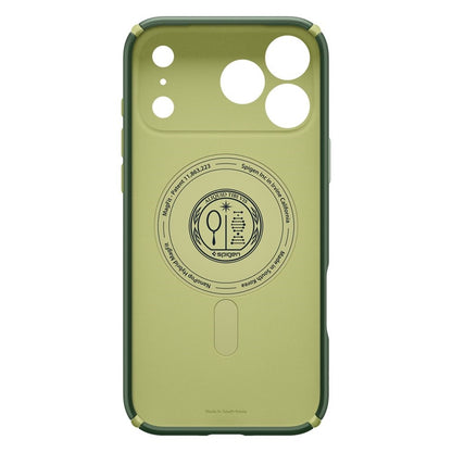 Spigen Nano Pop Hybrid Mag MagSafe dėklas, skirtas iPhone 17 Pro (Avo Green)