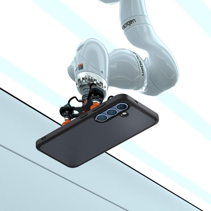 Spigen Ultra Hybrid – Dėklas, skirtas Samsung Galaxy S25 (šerkšno juoda)