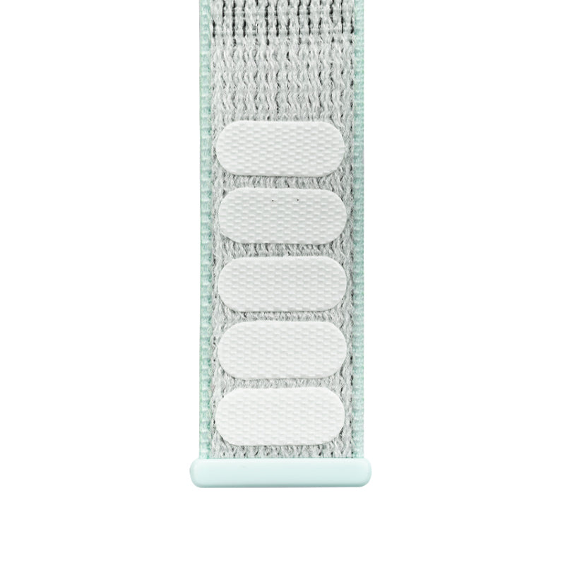 Crong Nylon – sportinis dirželis skirtas Apple Watch 38/40/41/42 mm (Pastelinis pilkas)