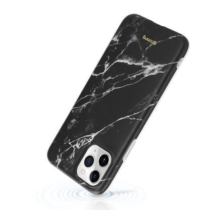 Crong Marble dėklas – dėklas, skirtas iPhone 11 Pro (juodas)