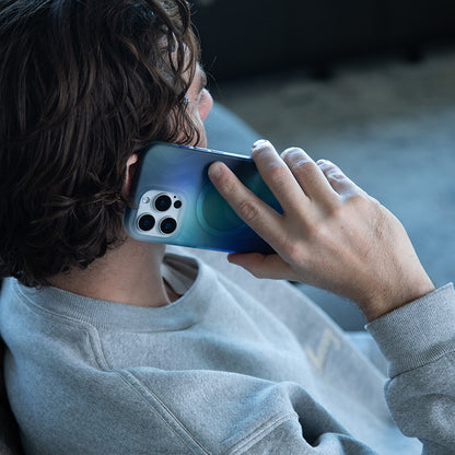 Incase Halo dėklas MagSafe – dėklas iPhone 16 Pro (Tidal Ocean)