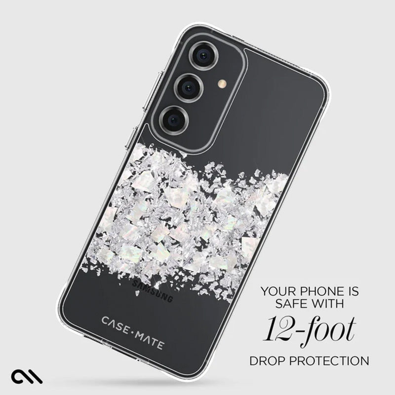 Case-Mate Karat – Samsung Galaxy S24+ dėklas su perlamutro puošyba (A Touch of Pearl)
