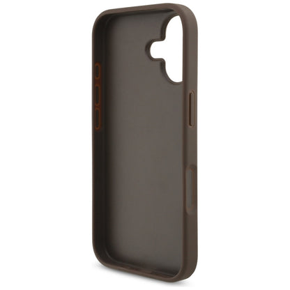 Guess 4G Didelis Logotipas - Dėklas iPhone 17 (rudas)