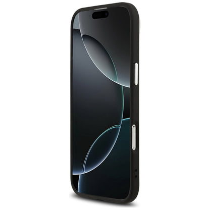 Guess 4G Triangle Logo MagSafe dėklas iPhone Air (juodas)