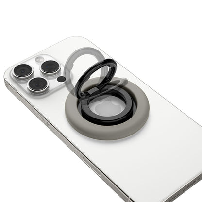 Spigen Nano Pop MagSafe telefono žiedo laikiklis - piršto laikiklis su stovo funkcija (Trumų pilka)