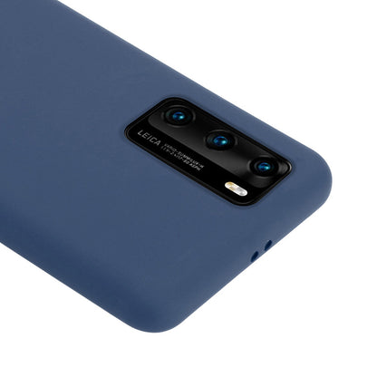 Crong Color Cover – Lankstus dėklas, skirtas Huawei P40 (Mėlyna)