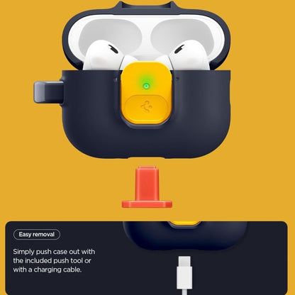 Spigen Nano Pop - Dėklas Apple AirPods Pro 3 (Mėlynių tamsiai mėlynas)