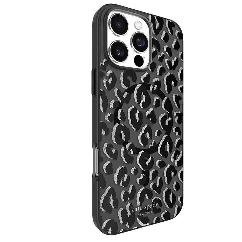 Kate Spade New York apsauginis „MagSafe“ dėklas, skirtas „iPhone 16 Pro Max“ (City Leopard)