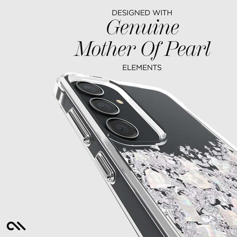 Case-Mate Karat – Samsung Galaxy S24+ dėklas su perlamutro puošyba (A Touch of Pearl)