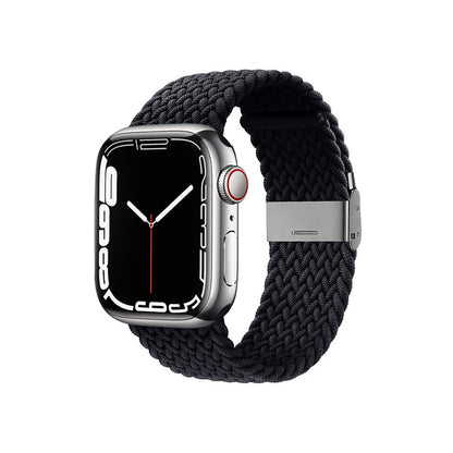 Crong Wave Band – Pinta dirželis Apple Watch 44/45/46/49 mm (grafito)