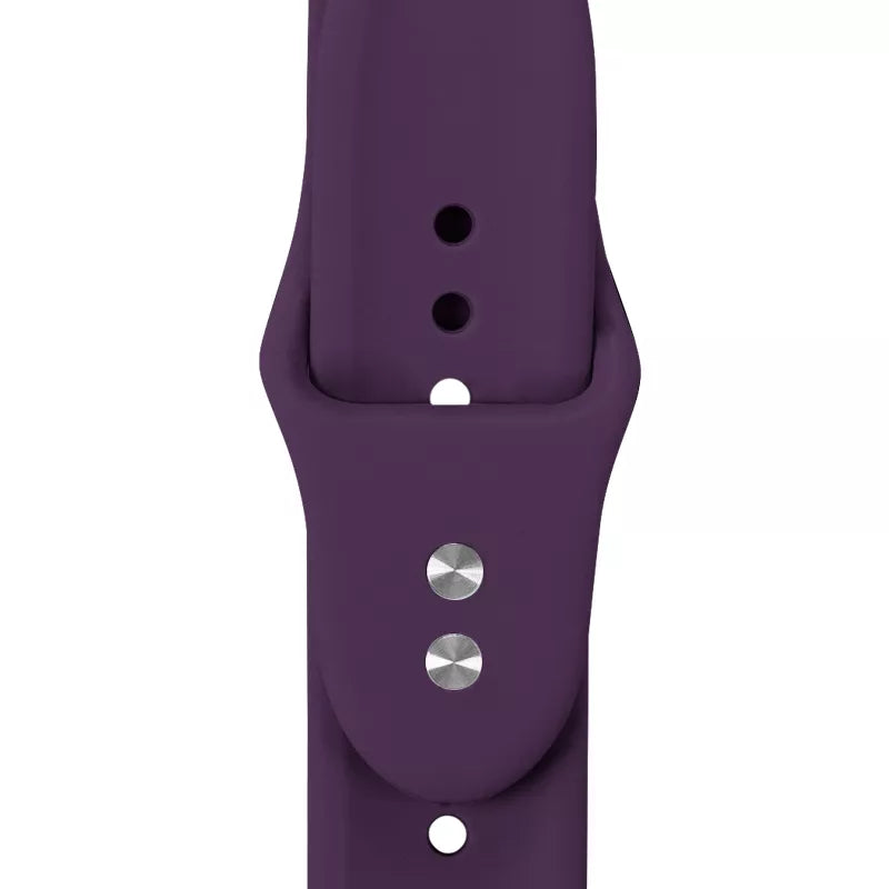 Crong Liquid - dirželis skirtas Apple Watch 44/45/46/49 mm (slyvų spalvos)