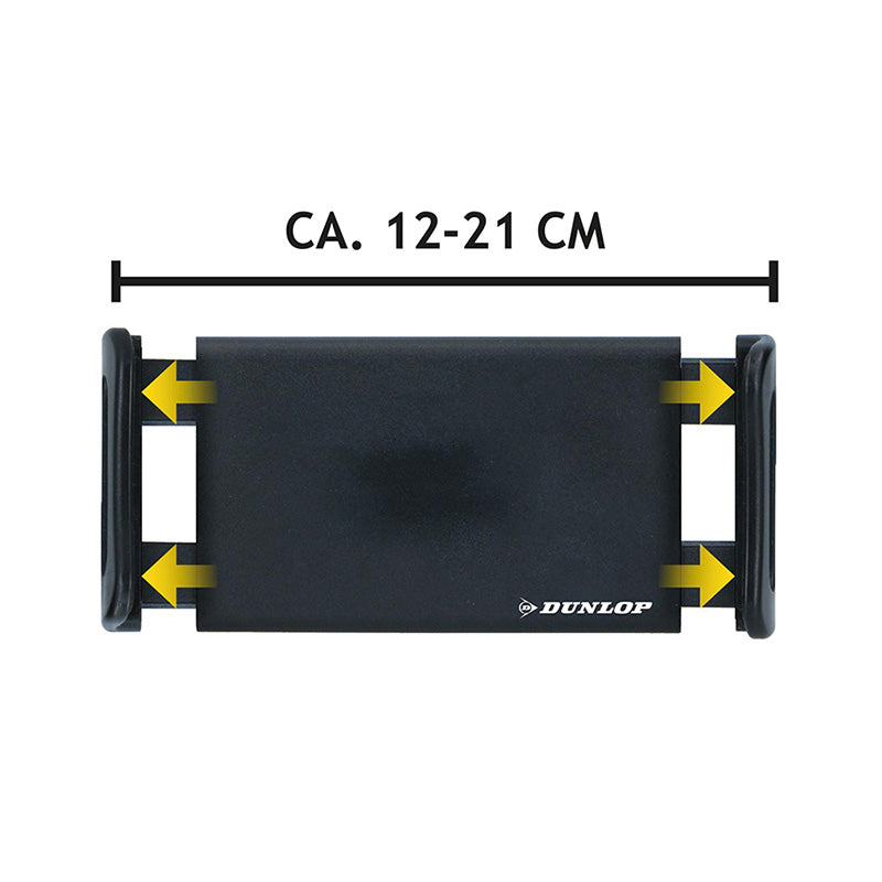 Dunlop – automobilinis galvos atramos laikiklis išmaniajam telefonui / planšetei 12-21 cm