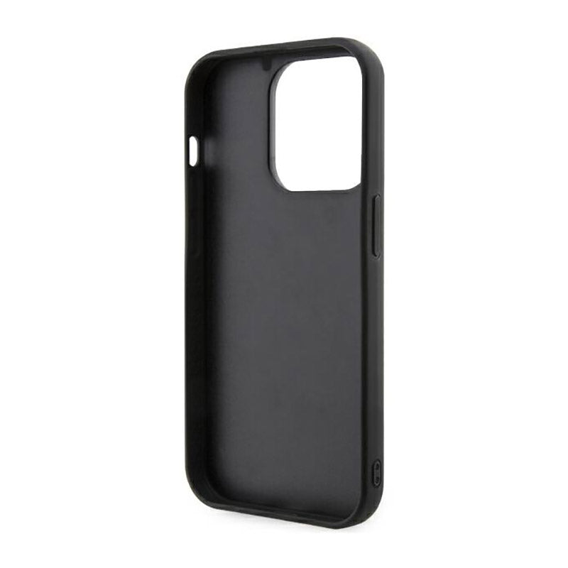 Karl Lagerfeld 3D Rubber NFT Ikonik – dėklas iPhone 14 Pro (juodas)