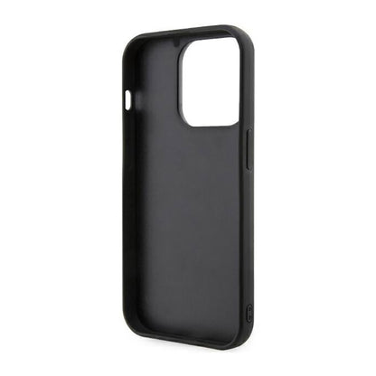 Karl Lagerfeld 3D Rubber NFT Ikonik – dėklas iPhone 14 Pro (juodas)