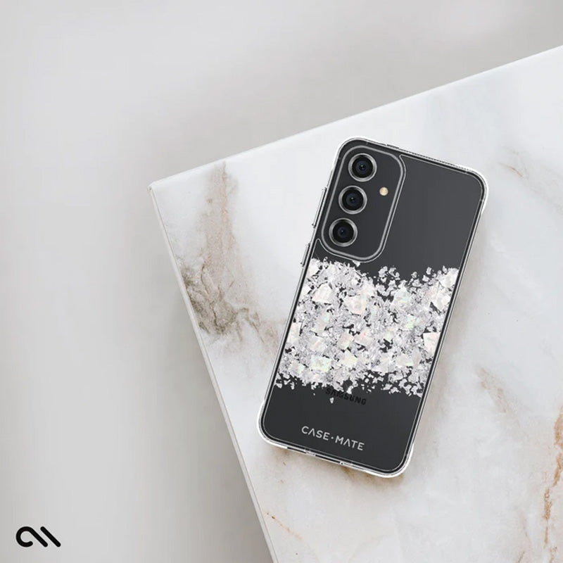 Case-Mate Karat – Samsung Galaxy S24+ dėklas su perlamutro puošyba (A Touch of Pearl)