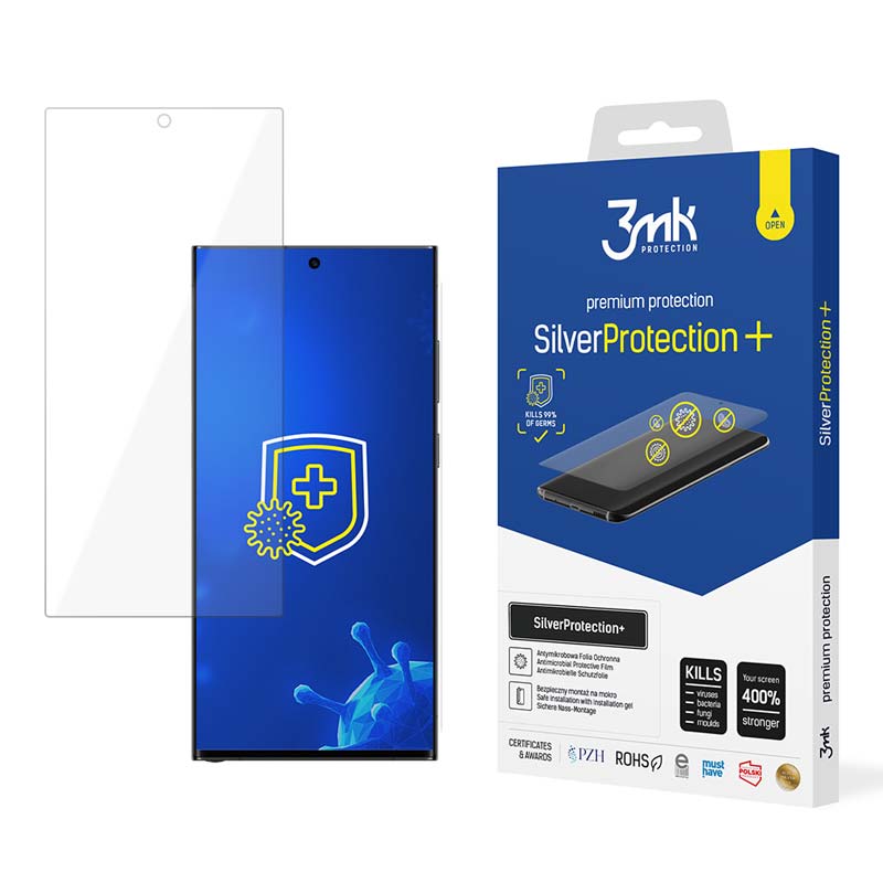 3mk Silver Protect+ – Apsauginė plėvelė, skirta „Samsung Galaxy S23 Ultra“