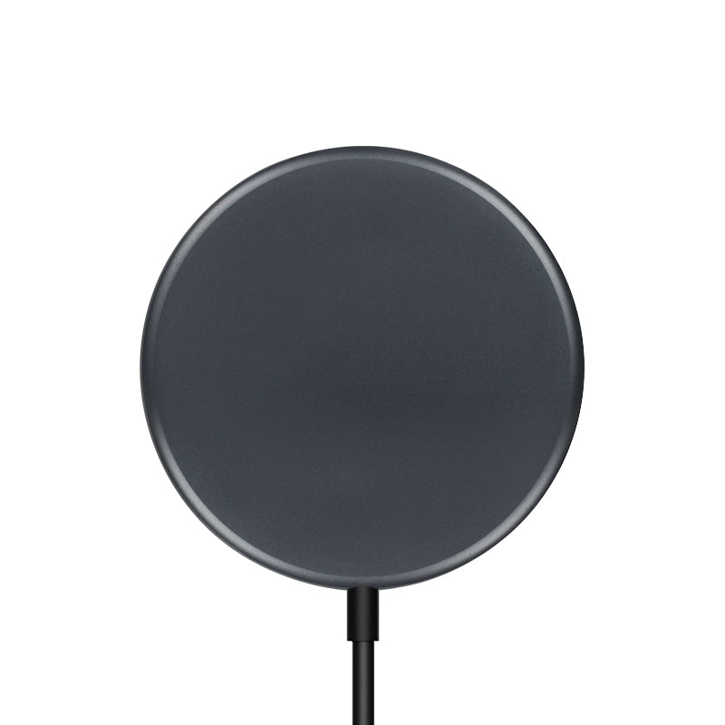 Crong MagSpot – aliumininis belaidis įkroviklis „MagSafe“ (grafitas)