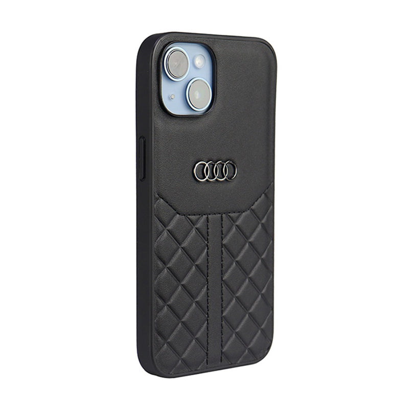 Originalios Audi odos dėklas iPhone 14 (Juodas)