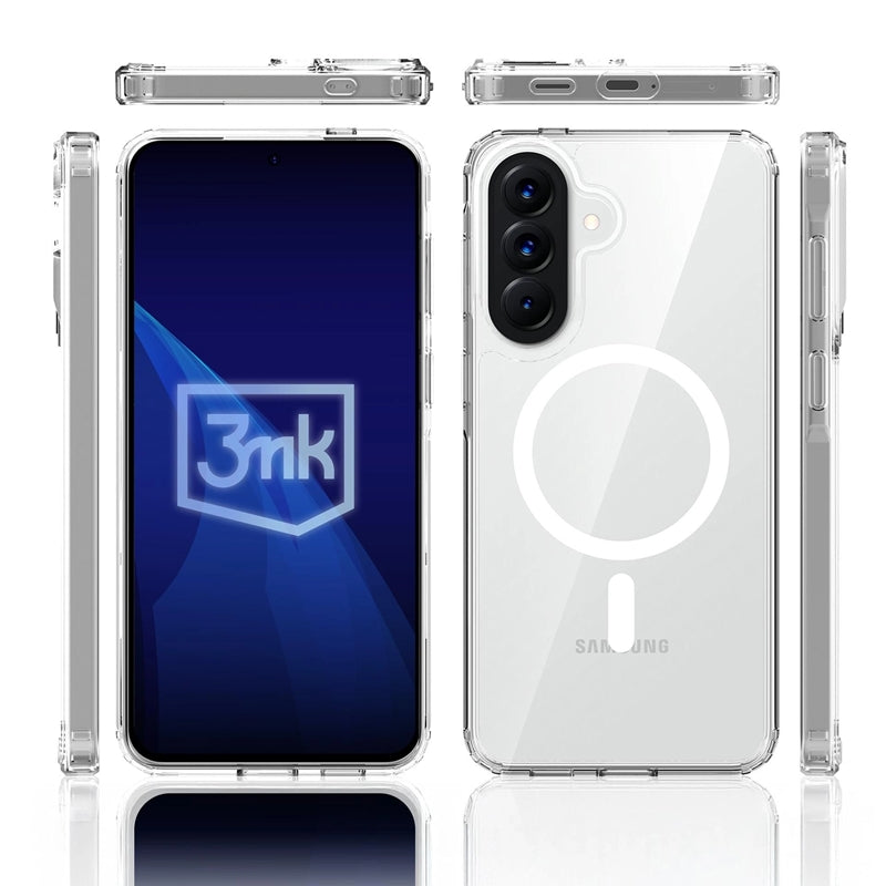 3mk Armor MagCase – dėklas Samsung Galaxy A57 (skaidrus)