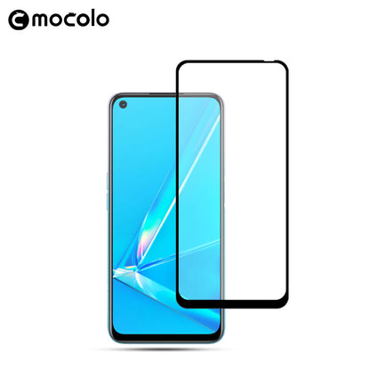 Mocolo 2.5D visos dangos apsauginis stiklas, skirtas OPPO A92