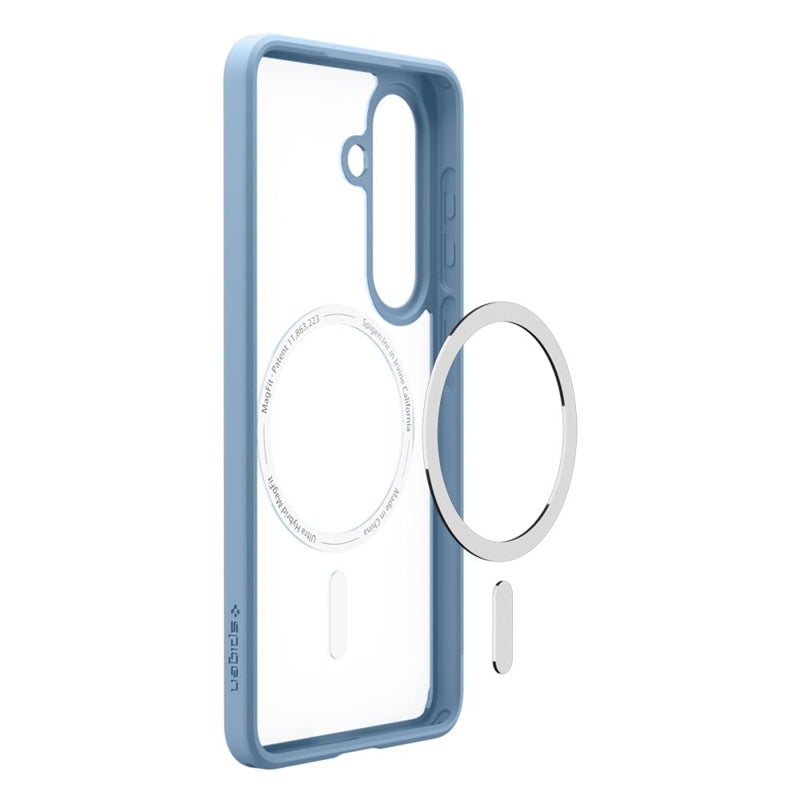 Spigen Ultra Hybrid Mag MagSafe – dėklas, skirtas Samsung Galaxy S26 (šviesiai mėlynas)