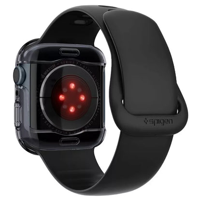 Spigen Ultra Hybrid – dėklas, skirtas „Apple Watch 7/8/9 41 mm“ (skaidrus)