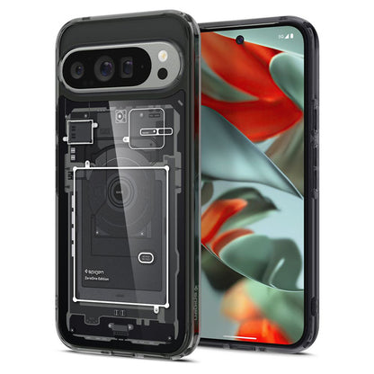 Spigen Ultra Hybrid – dėklas, skirtas „Google Pixel 9 Pro XL“ („Zero One“)