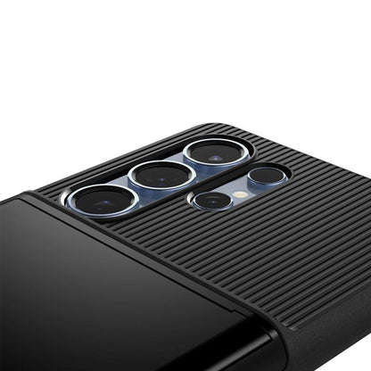 Spigen Slim Armor CS – dėklas, skirtas „Samsung Galaxy S25 Ultra“ (juodas)