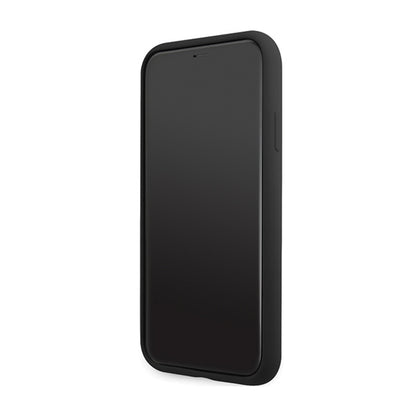 Karl Lagerfeld Silicone Signature – dėklas iPhone 11 (juodas)