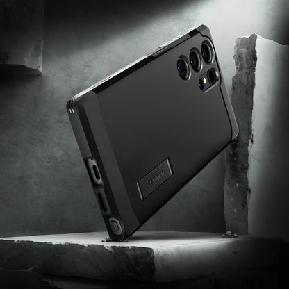 Spigen Tough Armor – dėklas Samsung Galaxy S24 Ultra (juodas)