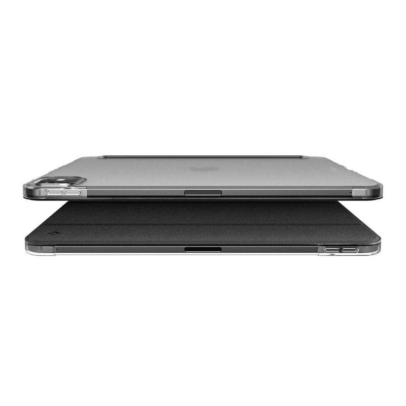 Spigen Liquid Air Folio – dėklas, skirtas iPad Pro 11" (M5, 2025 / M4, 2024) (juodas)