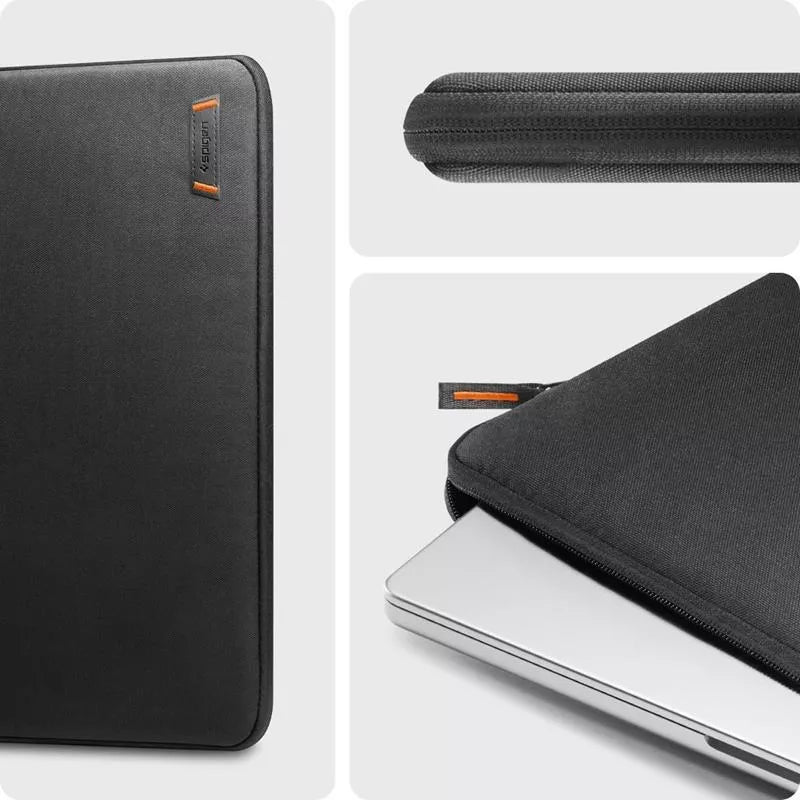 Spigen Basic nešiojamojo kompiuterio dėklas - 15" / 16" nešiojamojo kompiuterio dėklas (juodas)