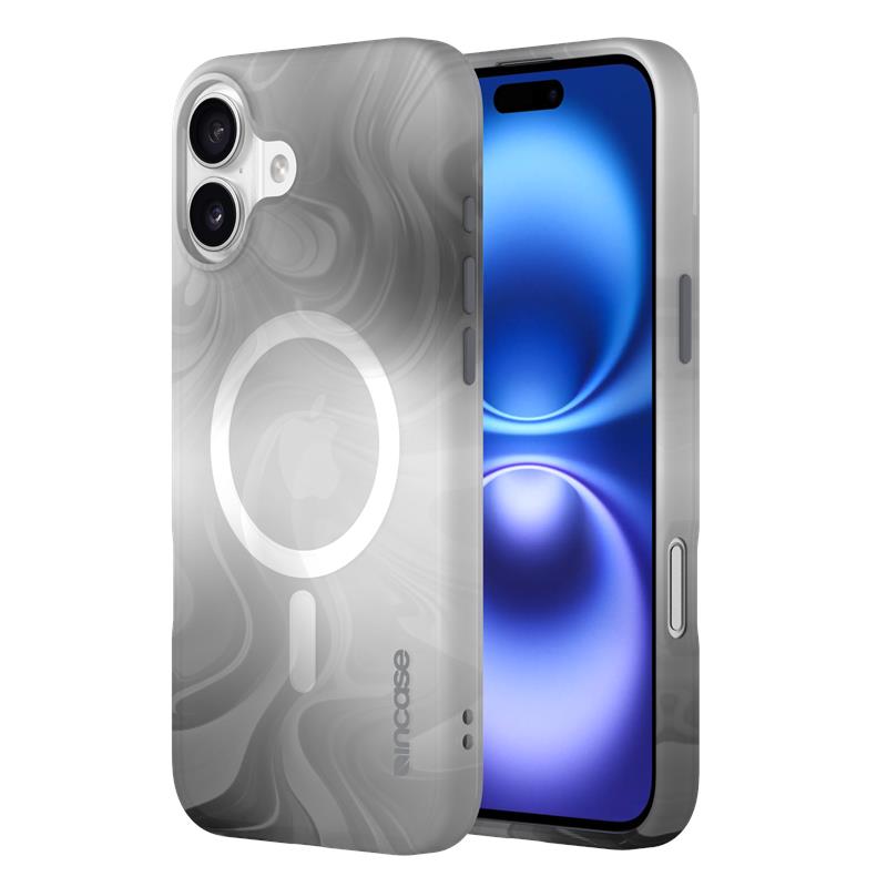 Incase Halo dėklas su MagSafe – dėklas „iPhone 16 Plus“ (Oil Slick Smoke)