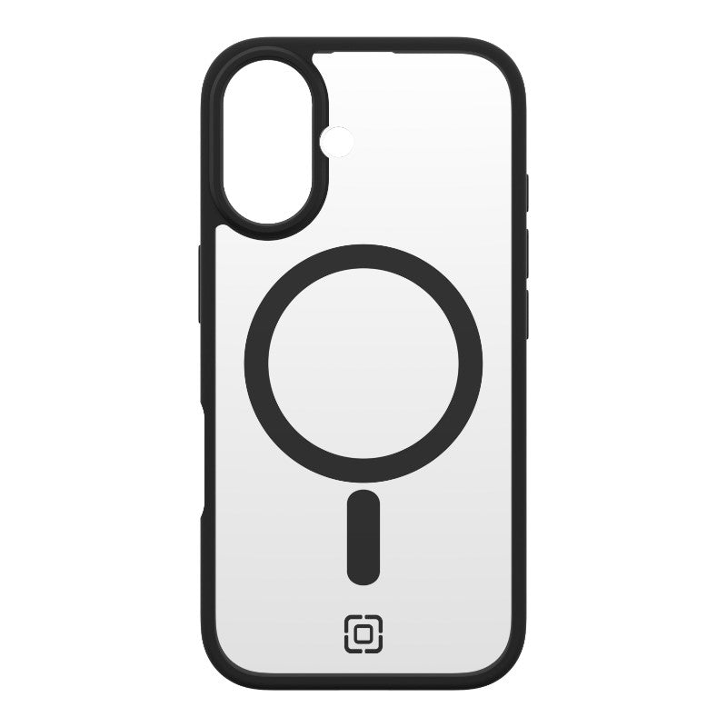 Incipio Velocity MagSafe – dėklas, skirtas „iPhone 16“ (skaidrus / juodas)