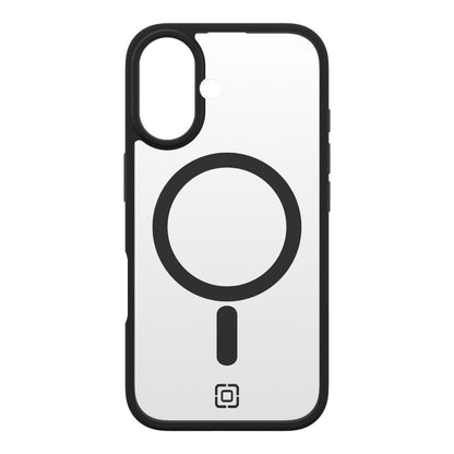 Incipio Velocity MagSafe – dėklas, skirtas „iPhone 16“ (skaidrus / juodas)
