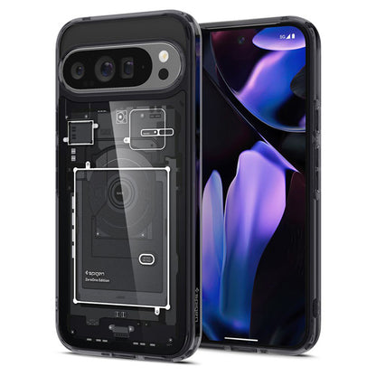 Spigen Ultra Hybrid – dėklas, skirtas „Google Pixel 9 Pro XL“ („Zero One“)