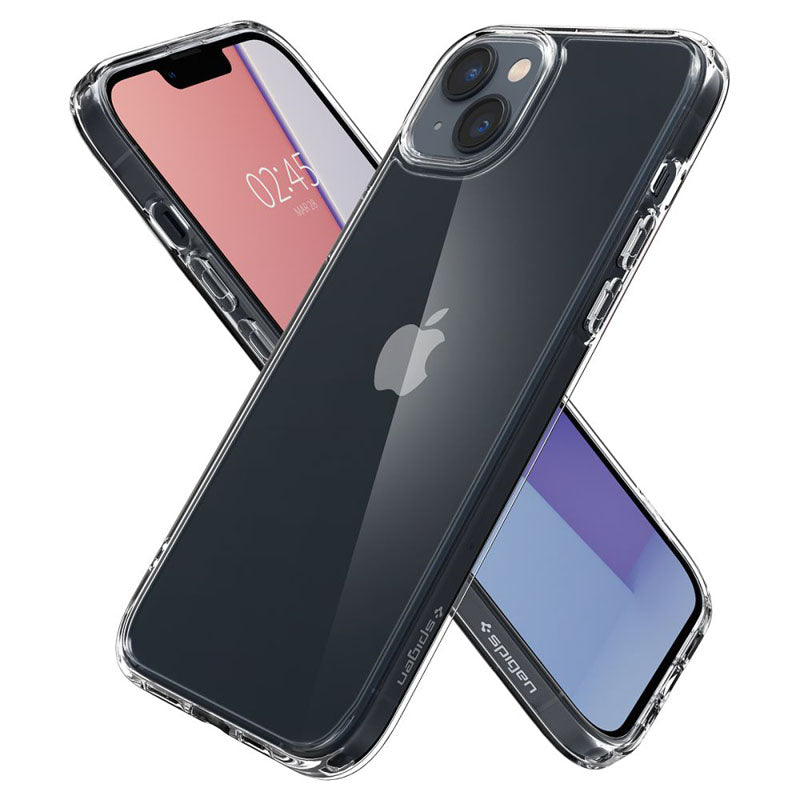 "Spigen Ultra Hybrid" - "iPhone 14" dėklas (skaidrus)
