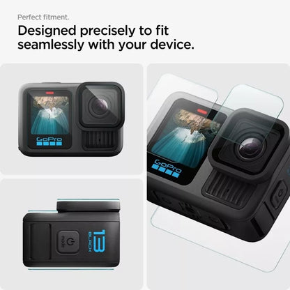 Spigen Glas.TR Slim 2-Set - Grūdintas stiklas, skirtas GoPro Hero 13 (2 rinkiniai)