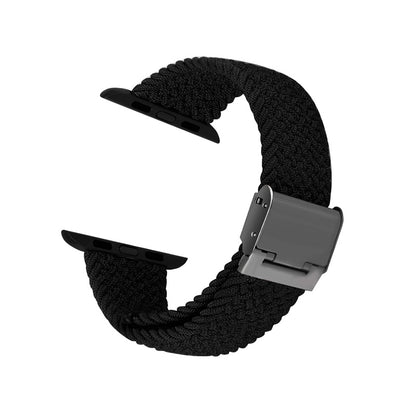 Crong Wave Band – Pinta dirželis Apple Watch 44/45/46/49 mm (grafito)
