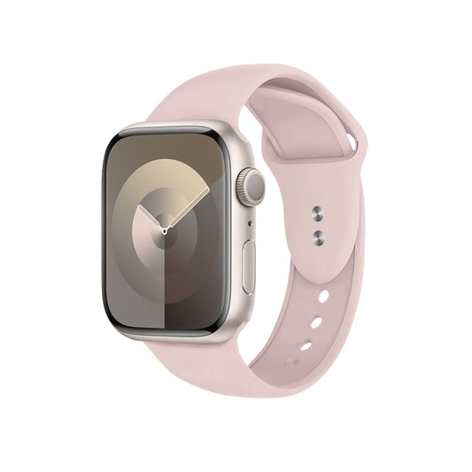 Crong Liquid – Dirželis skirtas Apple Watch 44/45/46/49 mm (smėlio rožinė)